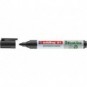 Marcatore permanente Edding 21 EcoLine punta tonda - tratto 1,5-3 mm nero - 4-21001
