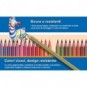 Matite colorate BIC Kids Evolution Stripes 3,05 mm con fusto esagonale in conf. 12 pezzi assortiti - 9505222