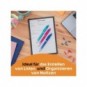 Penna a sfera a scatto BIC 4 Colours 1 mm in conf. 12 pezzi Smooth Gradient Blu 524091