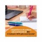 Penna a sfera a scatto BIC 4 Colours 1 mm in conf. 12 pezzi Smooth Gradient Blu 524091
