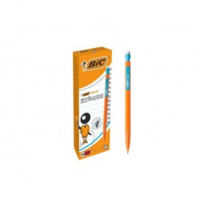 Portamine BIC Matic Strong HB 0,9 mm in conf. 12 pezzi giallo, arancione e rosa 892271
