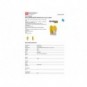 Guanti da lavoro in cotone riv. nitrile Donau Safety per ind. meccanica - TG 7 - DPI Cat. II - conf. 12 pz - 32051521-07