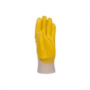 Guanti da lavoro in cotone riv. nitrile Donau Safety per ind. meccanica - TG 11 - DPI Cat. II - conf. 12 pz - 32051521-1