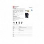 Guanti da lavoro in nylon riv. schiuma NBR sul palmo Donau Safety per logistica TG 10 - DPI Cat. II - conf. 12 pz