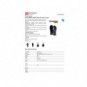 Guanti da lavoro in nylon riv. Schiuma NBR sul palmo Donau Safety per logistica TG 11 - DPI Cat. II - conf. 12 pz
