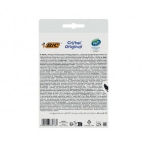 Penna a sfera BIC Cristal Original 1 mm colori assortiti - conf. 10 pz - 516354