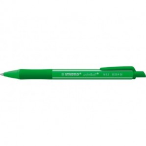 Penna a sfera a scatto Stabilo Pointball Colorful 0,5 mm verde menta - 6033/4-36