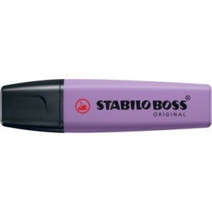 Evidenziatori Stabilo Boss Nature Colors Wildflowers Edition 2-5 mm - conf. 10 pezzi - giglio viola - 70/162
