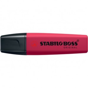 Evidenziatori Stabilo Boss Nature Colors Wildflowers Edition 2-5 mm - conf. 10 pezzi - borgogna - 70/250