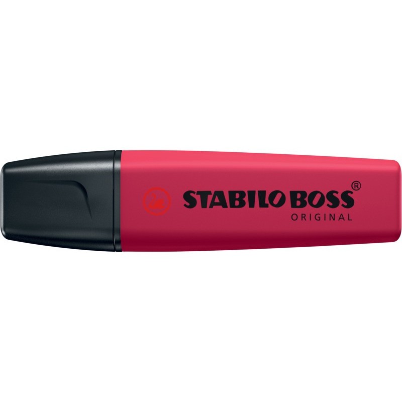 Evidenziatori Stabilo Boss Nature Colors Wildflowers Edition 2-5 mm - conf. 10 pezzi - borgogna - 70/250