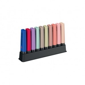 Desk set 10 evidenziatori Stabilo Boss Nature Colors Wildflowers Edition 2-5 mm assortiti - 7010-3-5