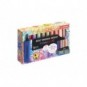 Desk set 10 evidenziatori Stabilo Boss Nature Colors Wildflowers Edition 2-5 mm assortiti - 7010-3-5