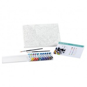 Set Giotto Art Lab Paint By Numbers colora con i numeri - gatti - F582700