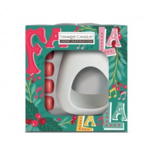 Set bruciatore Yankee Candle per cera da fondere Mistletoe Charm - 2655957E