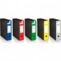 Registratore protocollo con custodia Q-Connect dorso 8 cm - 28,5x35 cm - blu 0201041/P.BL