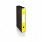 Registratore commerciale con custodia Q-Connect dorso 5 cm - 28,5x32 cm - giallo - 0201041/QM.GI