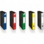 Registratore commerciale con custodia Q-Connect dorso 5 cm - 28,5x32 cm - giallo - 0201041/QM.GI