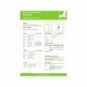 Registratore commerciale con custodia Q-Connect dorso 5 cm - 28,5x32 cm - rosso - 0201041/QM.RO