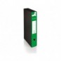 Registratore commerciale con custodia Q-Connect dorso 5 cm - 28,5x32 cm - verde - 0201041/QM.VE