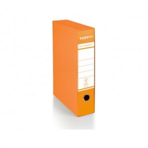 Registratore protocollo con custodia TOPToo by Q-Connect dorso 5 cm - 28,5x35 cm - arancio - 0201042/PM.AR