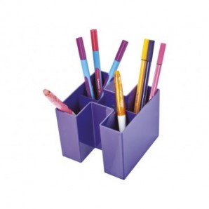 Portapenne Han Bravo a 5 scomparti Trend Colour lilla - 1 - 17455-57