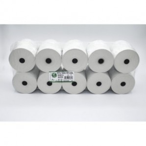 Rotoli registratore di cassa Rotolificio Pugliese BPA Free 48 g/m² - 80 mm foro 12 mm - conf. 10 pz - NBA7980TW