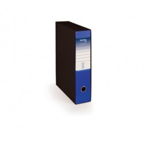 Registratore protocollo con custodia TOPToo Plus by Q-Connect dorso 5 cm - 28,5x35 cm - blu scuro - 0201043/PM.BS