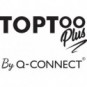 Registratore protocollo con custodia TOPToo Plus by Q-Connect dorso 5 cm - 28,5x35 cm - rosso - 0201043/PM.RO