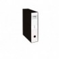 Registratore protocollo con custodia TOPToo Plus by Q-Connect dorso 8 cm - 28,5x35 cm - bianco - 0201043/P.BI
