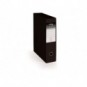 Registratore protocollo con custodia TOPToo Plus by Q-Connect dorso 8 cm - 28,5x35 cm - nero - 0201043/P.NE