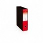 Registratore protocollo con custodia TOPToo Plus by Q-Connect dorso 8 cm - 28,5x35 cm - rosso - 0201043/P.RO