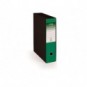 Registratore protocollo con custodia TOPToo Plus by Q-Connect dorso 8 cm - 28,5x35 cm - verde - 0201043/P.VE