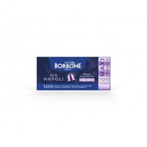 Capsule compatibili Nespresso® Caffè Borbone Mia Napoli miscela oro - conf. 100 pz - REBMIANAPOLI10X10N