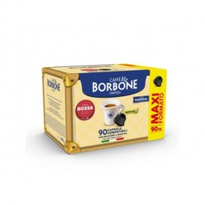 Capsule Caffe' Borbone compatibili con Nescafe' Dolce Gusto miscela rossa - conf. 90 pz - DGBRED90N