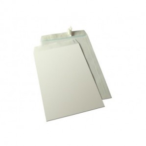 Buste a sacco Blasetti Self con strip 100 g/m² bianco - 25x35,3 cm - conf. 500 pz - 0642