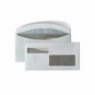 Buste con 2 finestre Blasetti - 80 g/m² bianco - 11,5x23 cm - conf. 1200 pz - 0106