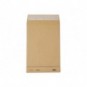 Buste a sacco Blasetti Monodex Avana in carta kraft 120 g/m² - fondo quadro - 23+4x33 cm - conf. 250 pz - 0934