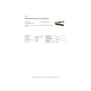 Toner Kyocera TK-8115K nero - T02P30NL0
