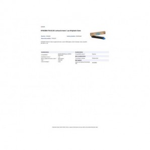 Toner Kyocera TK-8115C ciano - T02P3CNL0