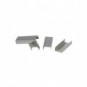 Punti universali N. 25 (6/4) Q-Connect in acciaio zincato - conf. 1600 pz - (6/4) - KF14382