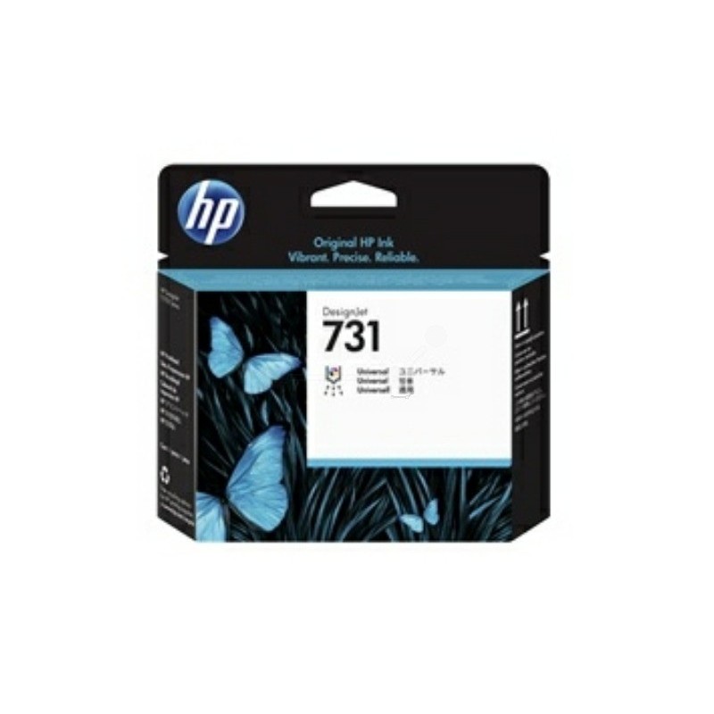 Testina di stampa HP 731 nero opaco, nero per foto, grigio, ciano, giallo, magenta - P2V27A