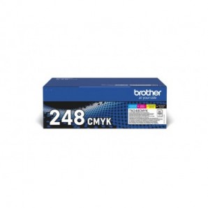 Toner Brother value pack TN248VAL nero/ciano/giallo/magenta