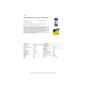 Cartuccia Brother LC426XL giallo - LC426XLY