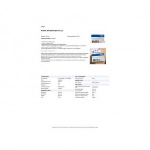Tamburo di stampa Brother DR2510 nero