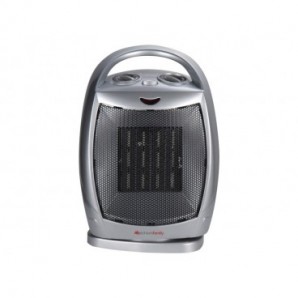 Termoventilatore ceramico silver con termostato integrato Melchioni Family Calido 1.500 W - 158640045