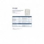 Dispenser per asciugamani piegati a Z, V e C Lucart Professional Econatural Flow 40,4x32x15,5 cm bianco - 892514