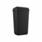 Cestino porta rifiuti 23 L Lucart Professional Econatural Flow 55,8x34,5x23 cm nero - 892512