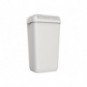 Cestino porta rifiuti 23 L Lucart Professional Econatural Flow 55,8x34,5x23 cm bianco - 892517