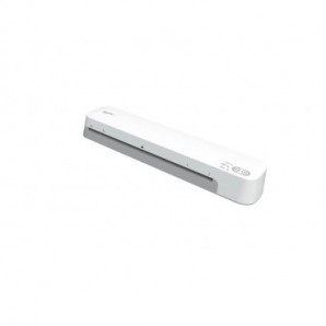 Plastificatrice A3 Q-Connect a 2 rulli - 75-125 µm - bianco - KF19092