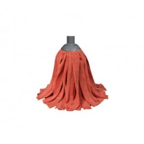 Mop in microfibra Eudorex Pro 200 g Micromop Smart 28 cm rosso - A3398